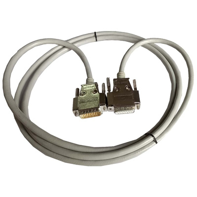 RS PRO D Sub Adapter Male 15 Way D-Sub to Female 15 Way D-Sub