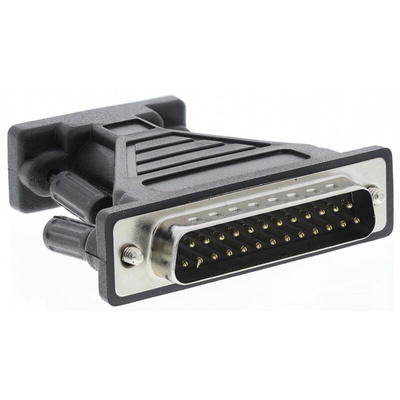 RS PRO D-sub Adapter Female 9 Way D-Sub to Male 25 Way D-Sub