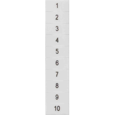 Siemens, 8WH Inscription Label for use with Terminal Blocks