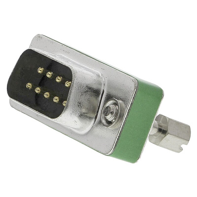 RS PRO D Sub Adapter Male 9 Way D-Sub to Female 9 Way D-Sub
