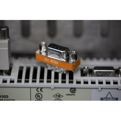 RS PRO D Sub Adapter Male 9 Way D-Sub to Female 9 Way D-Sub