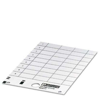 Phoenix Contact, US-EMP (27X15) Snap-in Markers for use with BLUEMARK ID, BLUEMARK ID COLOR, THERMOMARK CARD,