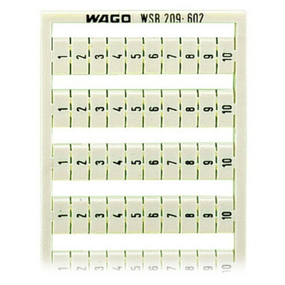 Wago, 209 Marker Card