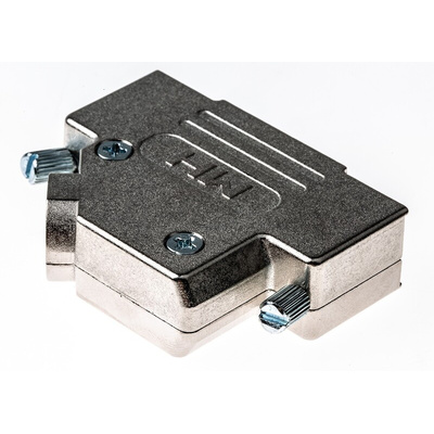 MH Connectors MHD45ZK Series Zinc Angled D Sub Backshell, 25 Way, Strain Relief