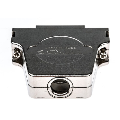 FCT from Molex FMK Series Die Cast Zinc D Sub Backshell, 25 Way, Strain Relief
