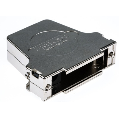 FCT from Molex FMK Series Die Cast Zinc D Sub Backshell, 25 Way, Strain Relief