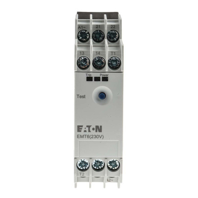 Eaton Overload Relay - 1NO/1NC, 3 A Contact Rating, 2 W, 230 V ac