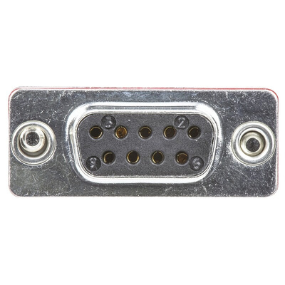 Wurth Elektronik D Sub Adapter Male 9 Way D-Sub to Female 9 Way D-Sub