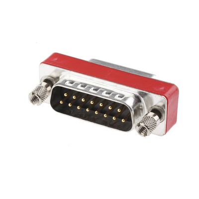 Wurth Elektronik D Sub Adapter Male 15 Way D-Sub to Female 15 Way D-Sub