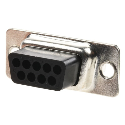RS PRO D Sub Adapter Male 9 Way D-Sub to Female RJ45