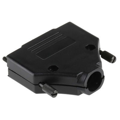 MH Connectors MHDTPPK Series ABS D Sub Backshell, 25 Way, Strain Relief