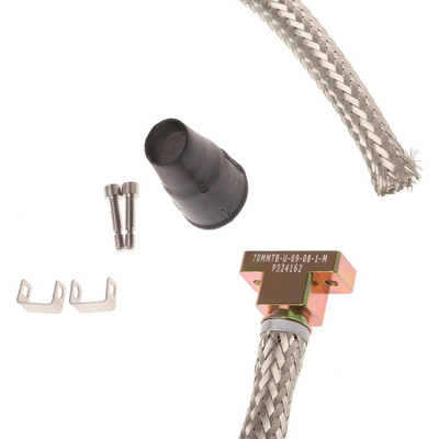 RS PRO D Sub Backshell, 9 Way