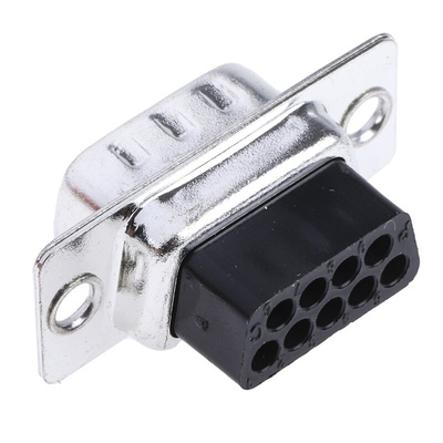 RS PRO D Sub Adapter Male 9 Way D-Sub to Female RJ45