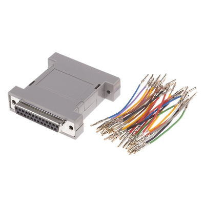 RS PRO D Sub Adapter Female 25 Way D-Sub to Female 25 Way D-Sub