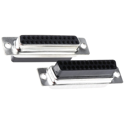 RS PRO D Sub Adapter Male 25 Way D-Sub to Female 25 Way D-Sub
