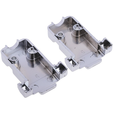 MH Connectors MHCCOV-MP Series ABS D Sub Backshell, 9 Way, Strain Relief
