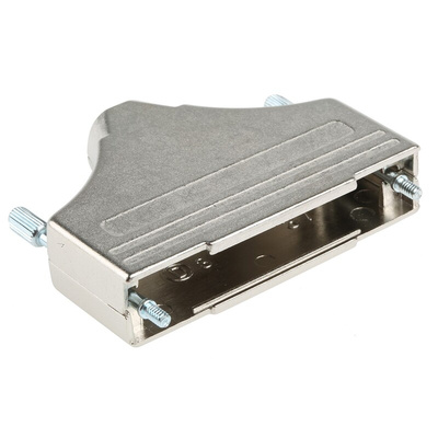 MH Connectors MHDM Series Zinc D Sub Backshell, 37 Way, Strain Relief