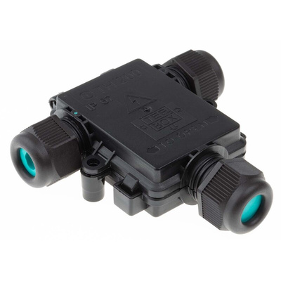 Nylon Terminal Block Housing IP67, Cable Mount