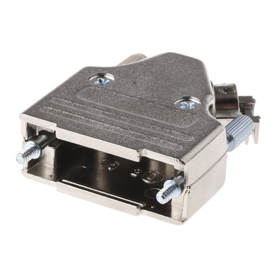 MH Connectors MHDM35 Series Zinc Angled D Sub Backshell, 15 Way, Strain Relief