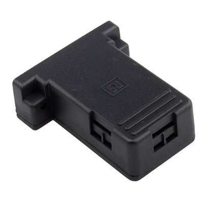 RS PRO PET D Sub Backshell, 15 Way, Strain Relief