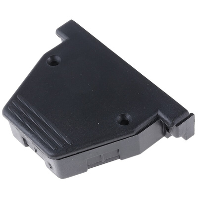 RS PRO PET D Sub Backshell, 37 Way, Strain Relief