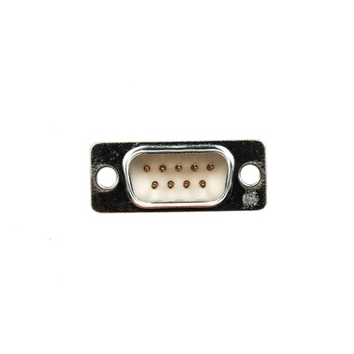 RS PRO 9 Way Panel Mount D-sub Connector Plug, 2.77mm Pitch