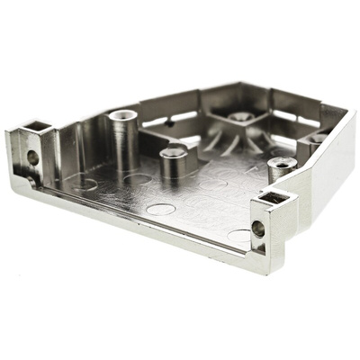 RS PRO PET D Sub Backshell, 37 Way, Strain Relief