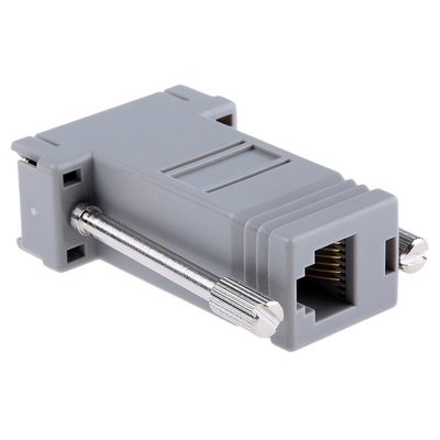 RS PRO D Sub Adapter Female RJ11 to Male 9 Way D-Sub