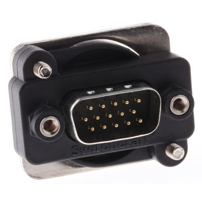 Switchcraft D Sub Adapter Male 15 Way D-Sub to Female 15 Way D-Sub