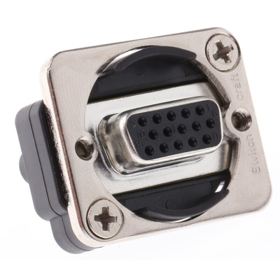 Switchcraft D Sub Adapter Male 15 Way D-Sub to Female 15 Way D-Sub