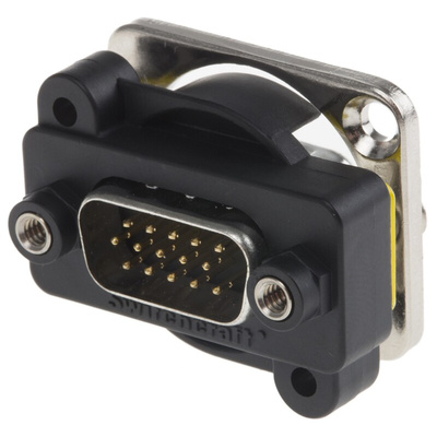 Switchcraft D Sub Adapter Male 15 Way D-Sub to Male 15 Way D-Sub