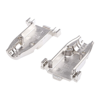 TE Connectivity AMPLIMITE Series Zinc D Sub Backshell, 9 Way