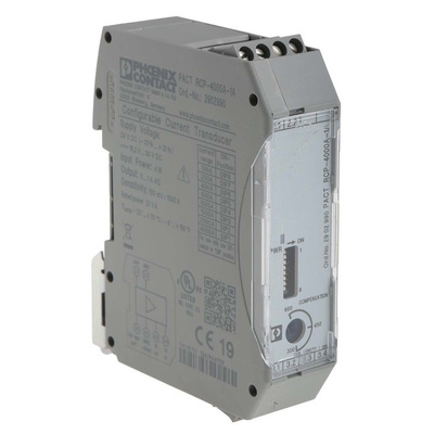 Phoenix Contact PACT RCP-4000A-1A-D140, Current Transformer, , 4000A Input, 0 → 1 A Output, 4000:1