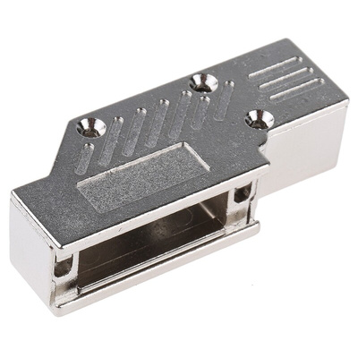 MH Connectors MHDCMR Series Zinc Right Angle D Sub Backshell, 15 Way, Strain Relief