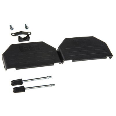 Amphenol ICC Nylon D Sub Backshell, 37 Way