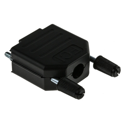 Amphenol ICC Nylon D Sub Backshell, 9 Way