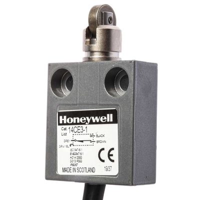Honeywell, Snap Action Limit Switch - Die Cast Zinc, NO/NC, Plunger, 240V, IP66
