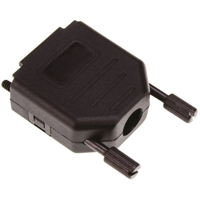 MH Connectors MHDPPK-SLIM Series Polyamide D Sub Backshell, 25 Way, Strain Relief