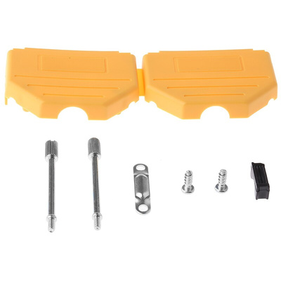 MH Connectors MHDPPK-SLIM Series Polyamide D Sub Backshell, 25 Way, Strain Relief