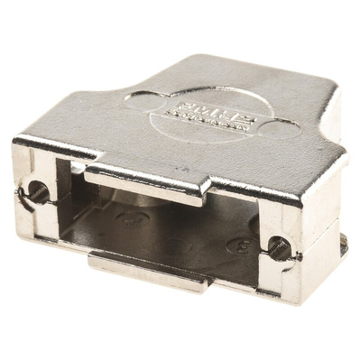 FCT from Molex FMH Series Die Cast Zinc D Sub Backshell, 15 Way, Strain Relief