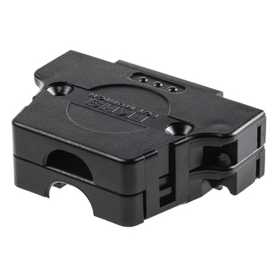 FCT from Molex FKH Series ABS D Sub Backshell, 25 Way