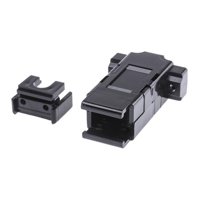 FCT from Molex F1069 Series ABS D Sub Backshell, 9 Way