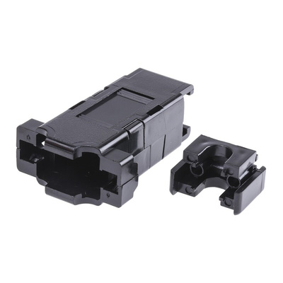 FCT from Molex F1069 Series ABS D Sub Backshell, 9 Way