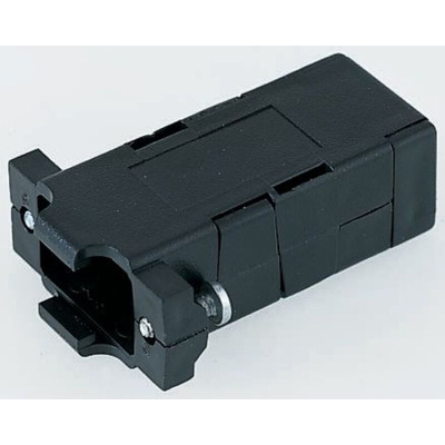FCT from Molex F1069 Series ABS D Sub Backshell, 25 Way