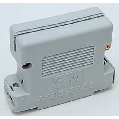 3M 3485 Series PBT D Sub Backshell, 15 Way