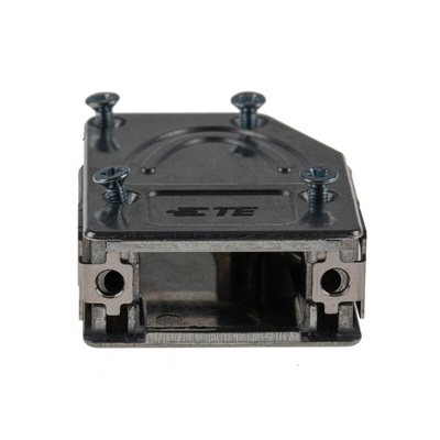 TE Connectivity Zinc Angled D Sub Backshell, 9, 15 Way