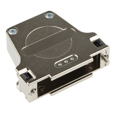 Phoenix Contact DSSC Series Die Cast Zinc D Sub Backshell, 25 Way, Strain Relief