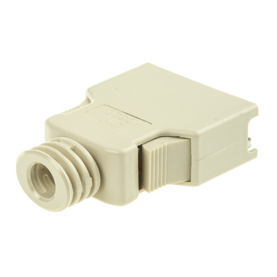 3M 103 Series ABS D Sub Backshell, 20 Way, Strain Relief