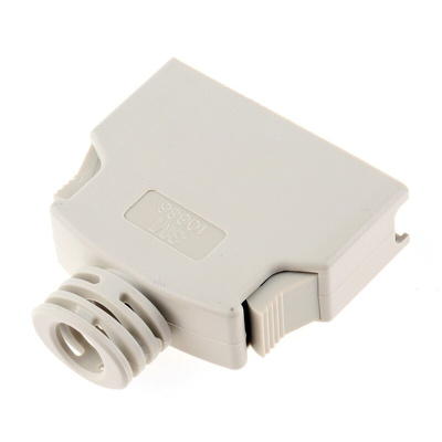 3M 103 Series ABS D Sub Backshell, 36 Way, Strain Relief