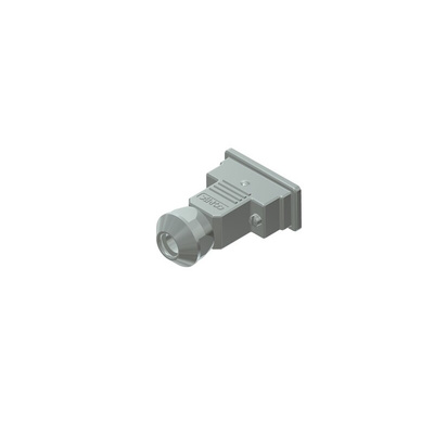 CONEC 15 Series ABS D Sub Backshell, 9 Way, Strain Relief